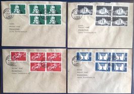 1948 Satzbriefe 100 Jahre Schweiz.Bundesstaat/ Winterthur