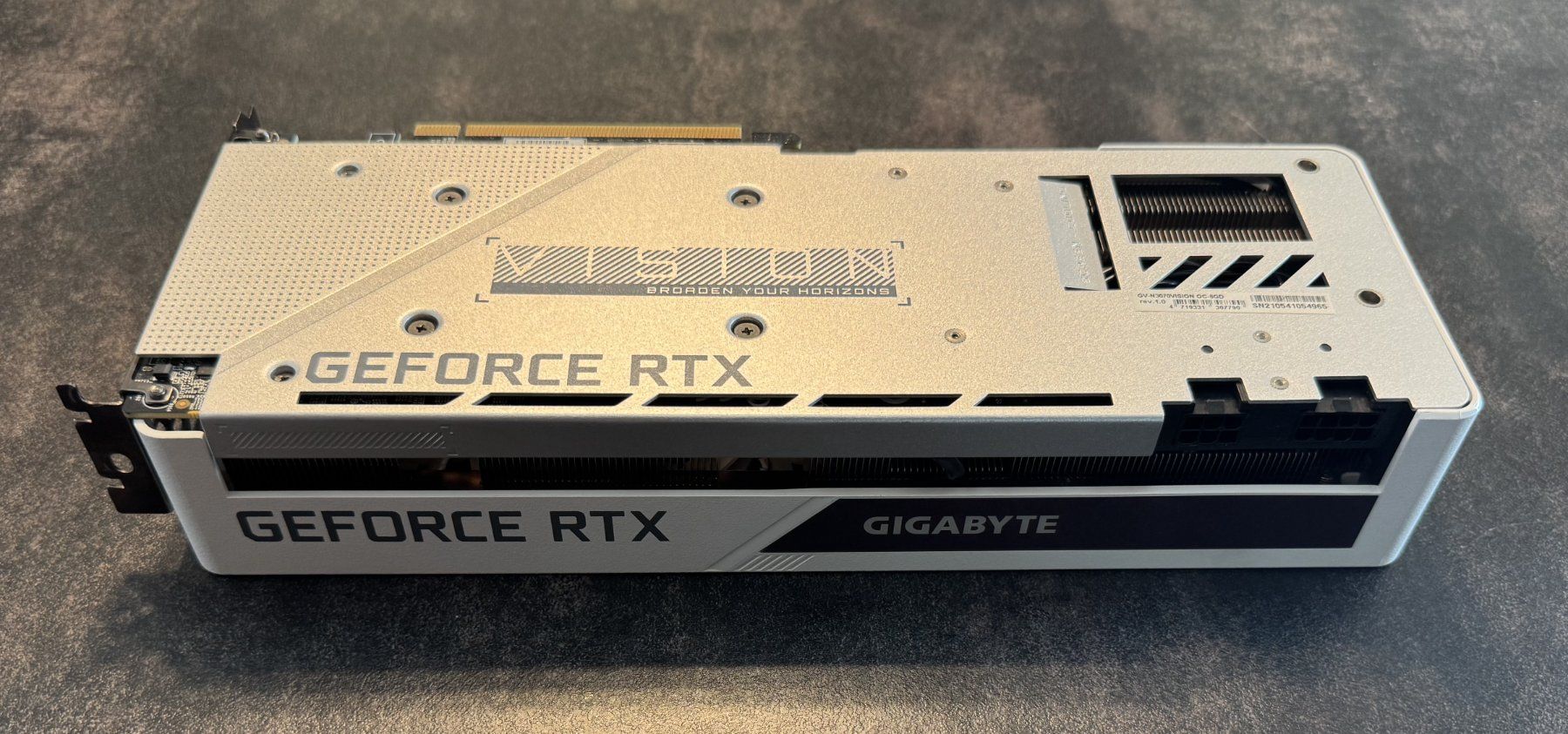 Nvidia Schede grafiche: Gigabyte Vision RTX 3070. 8 Gb GDDR6. – Usato da Dällikon venduto da Lostat 1