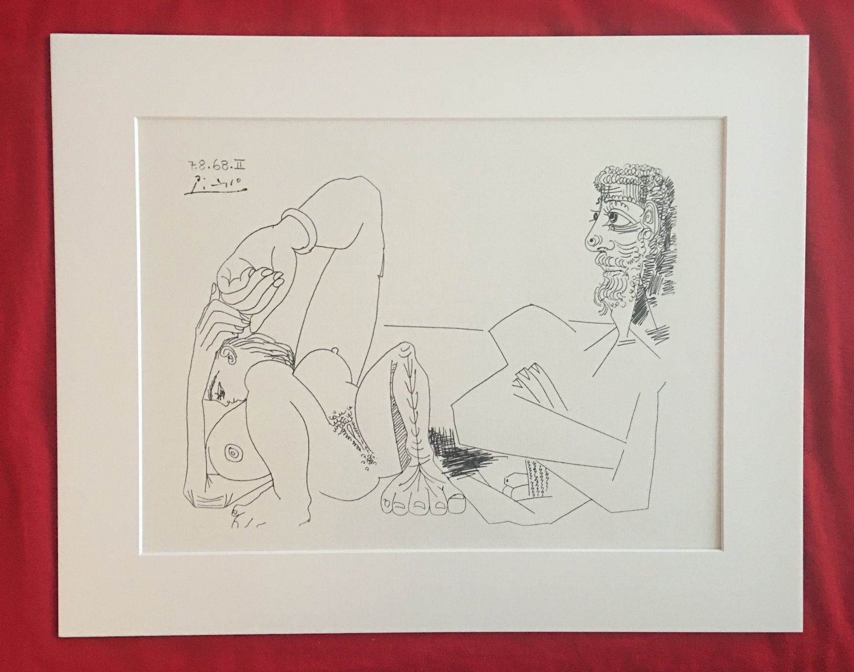 Grafica & Litografie: Pablo Picasso      "Erotische Lithographie" – Usato da Nennigkofen venduto da Sommersonnen