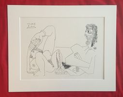 Pablo Picasso      "Erotische Lithographie"