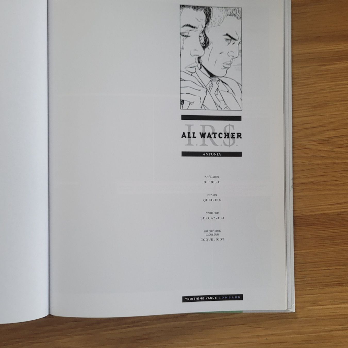Fumetti: BD EO I.R.S All Watcher Antonia 1. – Usato da Biel/Bienne venduto da Destockweb 1