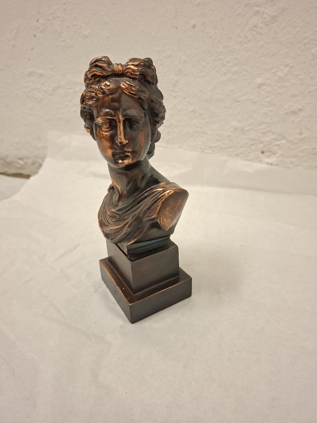 Skulpturen & Statuen: Apollon Büste Bronze – Gebraucht aus Olten von Mezopotamya 1