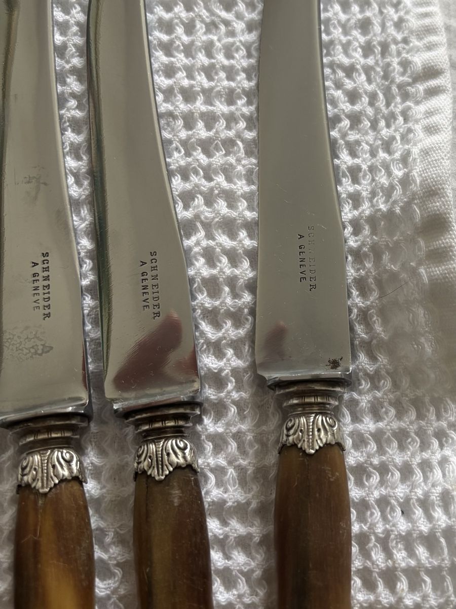 Messer: 11 Couteaux Schneider Genève. – Gebraucht aus Genève von ati_tj8f 9