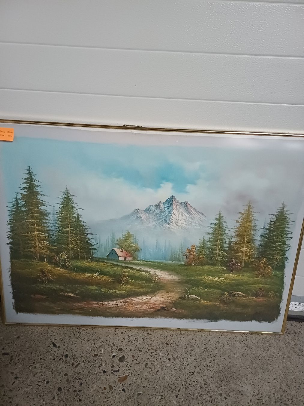 Dipinti: Original Ölgemälde- Berglandschaft – Usato da Zuckenriet venduto da Res.