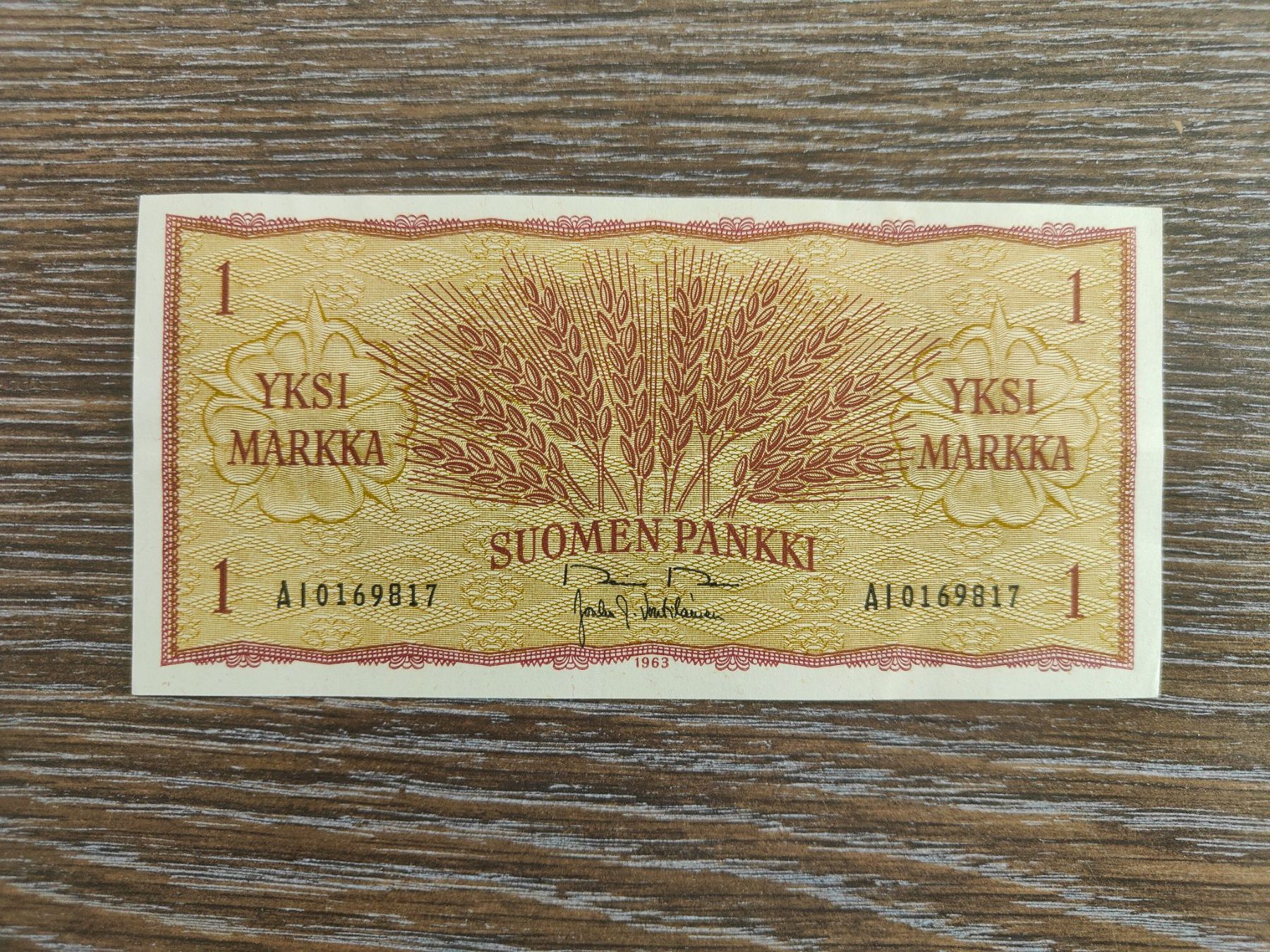 Billets de banque: Finnland 1 Markka 1963 !!!!!!! – Neuf (Voir description) à Flaach par Lonzo99