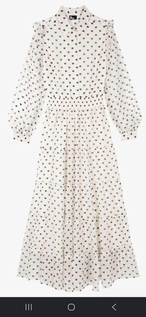 Kooples Vestiti: Kleid mit Herzchenprint – Nuovo e nell'imballaggio originale da Worb venduto da Satchmo04 1