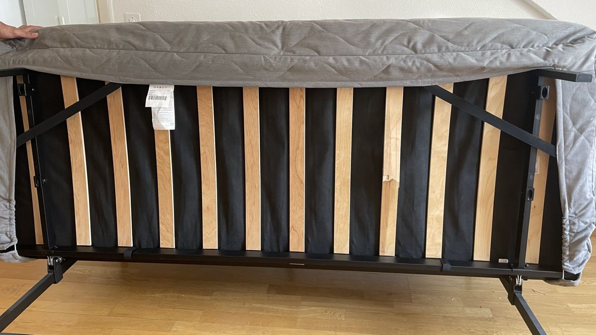 Divani: 3er-Bettsofa von IKEA, grau/beige – Usato da Zürich venduto da samantha.123 3