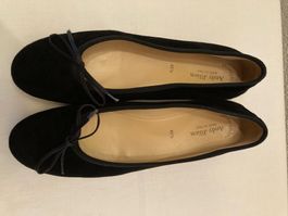 Andy Jllien Ballerinas Gr. 40.5, Wildleder schwarz