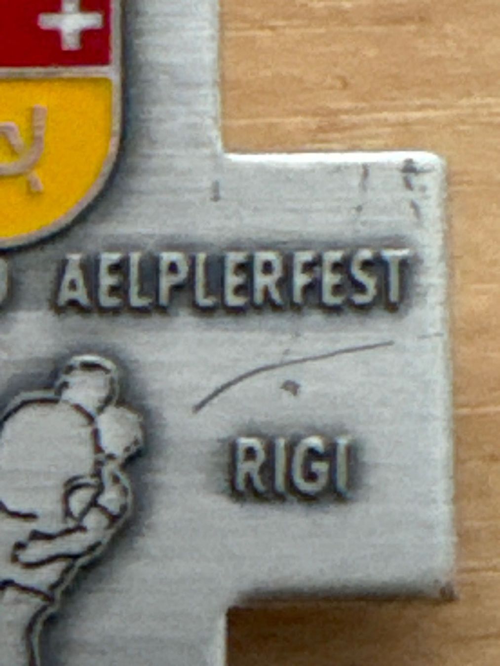Placchette & Badge: Abzeichen Schwing und Älplerfest Rigi 1990 – Usato da Ibach venduto da lisch3 1