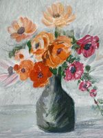 Blumenaquarell Anneliese Rothenberger