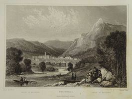 MELCHTAL, MELCHTHAL, (KERNS), STAHLSTICH 1836/1838