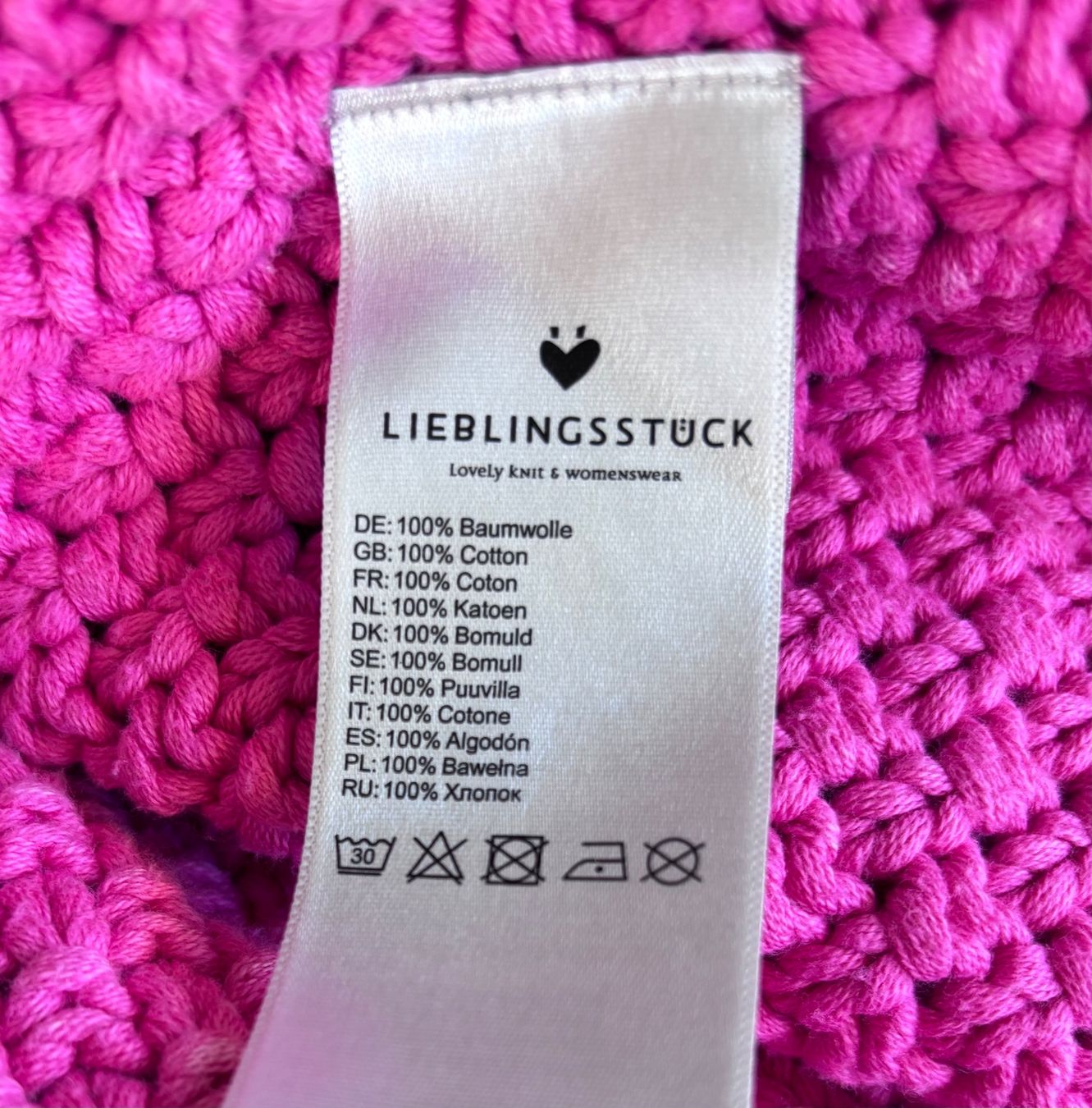 Lieblingsstück Maglioni & Felpe: Pinke Strickjacke, Lieblingsstück – Usato da Küsnacht ZH venduto da MaBaCa 4