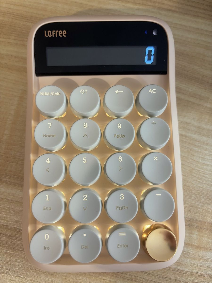 Tastaturen: Lofree Digit Bluetooth Numeric Keypad & Rechner EH113  – Neu (gemäss Beschreibung) aus Embrach von Tim_lkim832