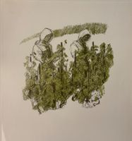 René Gilsi (1905-2002) Farblithographie, Weinlese, signiert