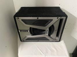 Hertz EBX 250 Subwoofer + Audison SR 1d Monoblock Verstärker