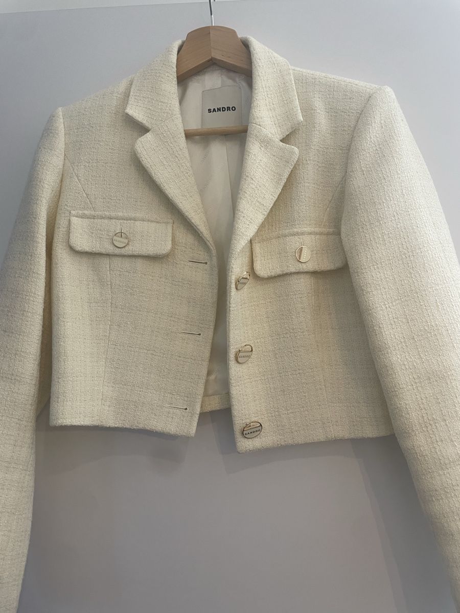 Sandro Giacche: Sandro Tweed Jacke – Nuovo (secondo la descrizione) da Zürich venduto da katrino01 1