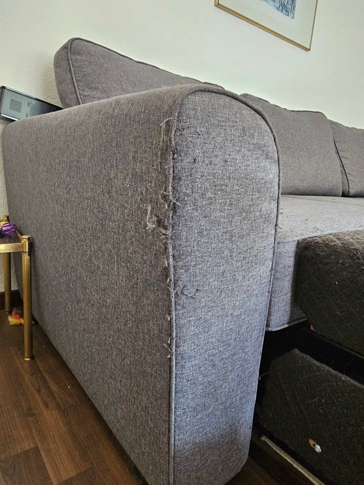Ikea Divani: IKEA FRIHETEN Eckbettsofa mit Bettkasten Grau – Usato da Luzern venduto da igo_ldf2 2