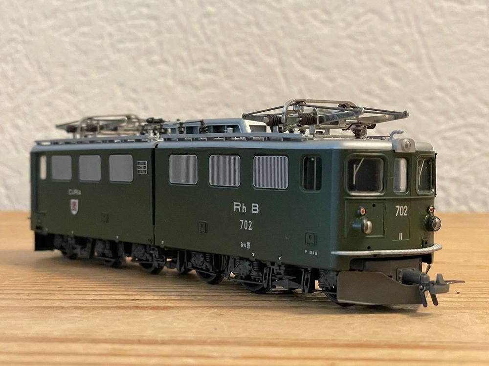 Bemo 1254 112 Ge 6/6 II 702 grün 5-Pol digital 2