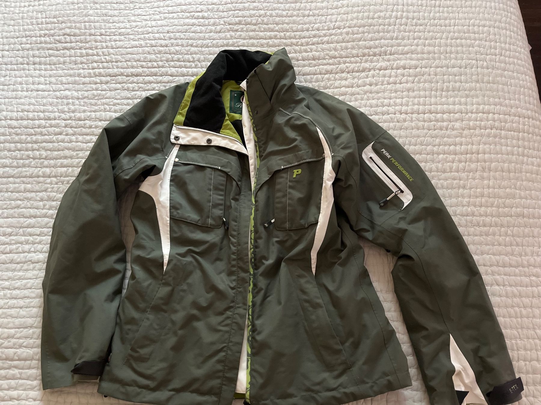 Peak Performance Giacche: PEAK PERFORMANCE Ski Jacke, Dunkelgrün/Weiss – Usato da Zürich venduto da ann_ngp7 3