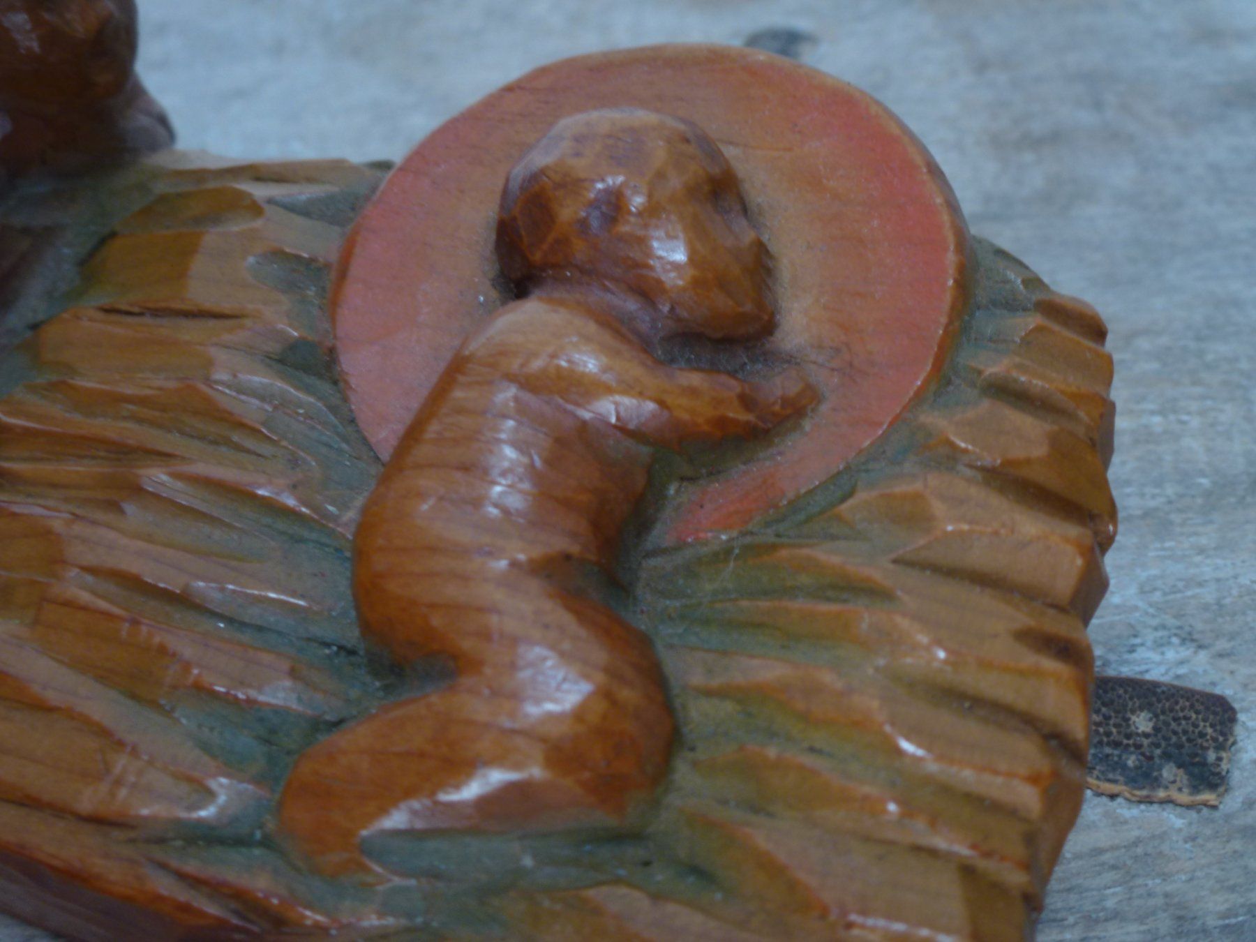 Statuette: Krippe Engel und Jesuskind / Josef Gasser – Usato da Oetwil am See venduto da Senegal 4