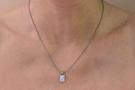 LUAMAYA Shimmering Reflection Necklace Edelstahl Damen
