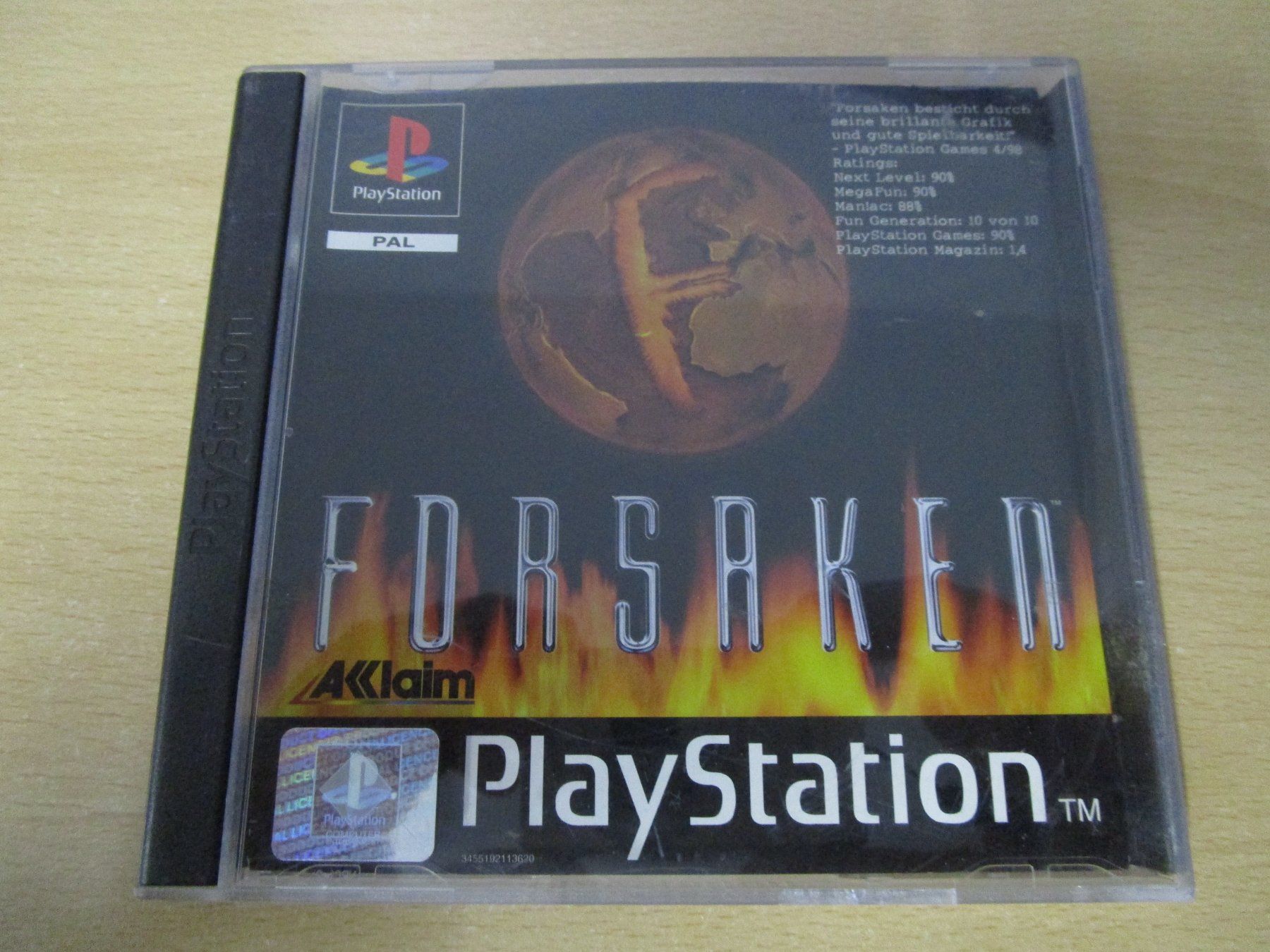 Sony Spiele: Forsaken Playstation 1 PSX PS One – Gebraucht aus Goldau von agestuffer