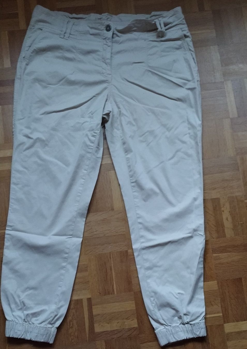Pantaloni: Pantalon beige Elora / Elora beige Hose – Nuovo (secondo la descrizione) da MOUTIER venduto da Anto21