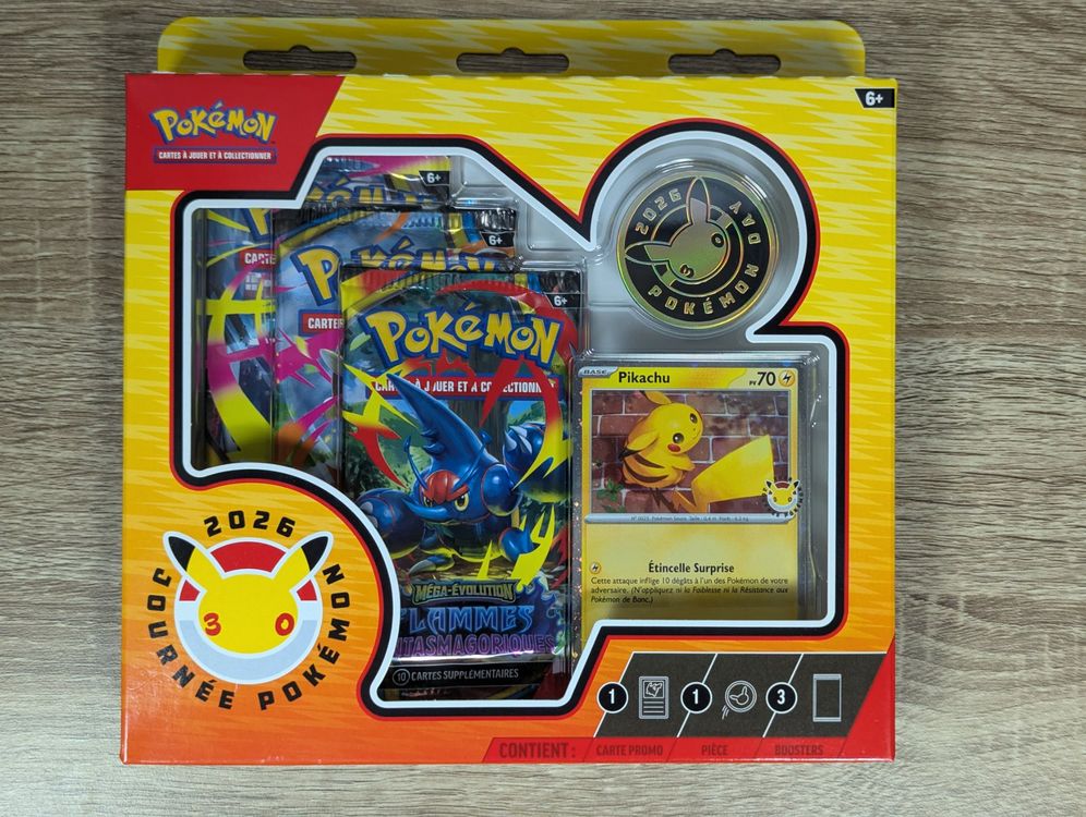 Coffret Journée Pokémon 2026 - FR - Pokemon Day - Collection Journée Pokémon 30 ans