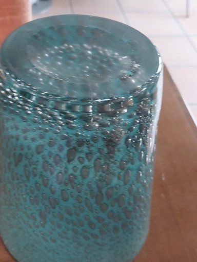 Vasi & Recipienti: Schwere DuZt Bubble Glasvase/ Cachepot – Usato da Hergiswil NW venduto da maiette-23.N 6