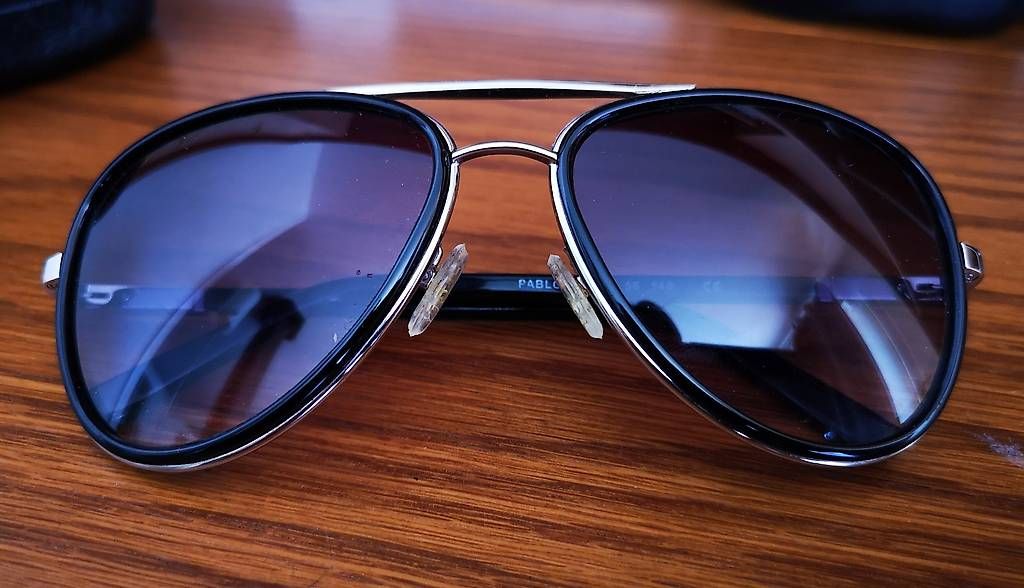 Brillen & Gläser: Lunettes Acuitis Aviator noires & chrome – Gebraucht aus Geneve von Vtss00 2