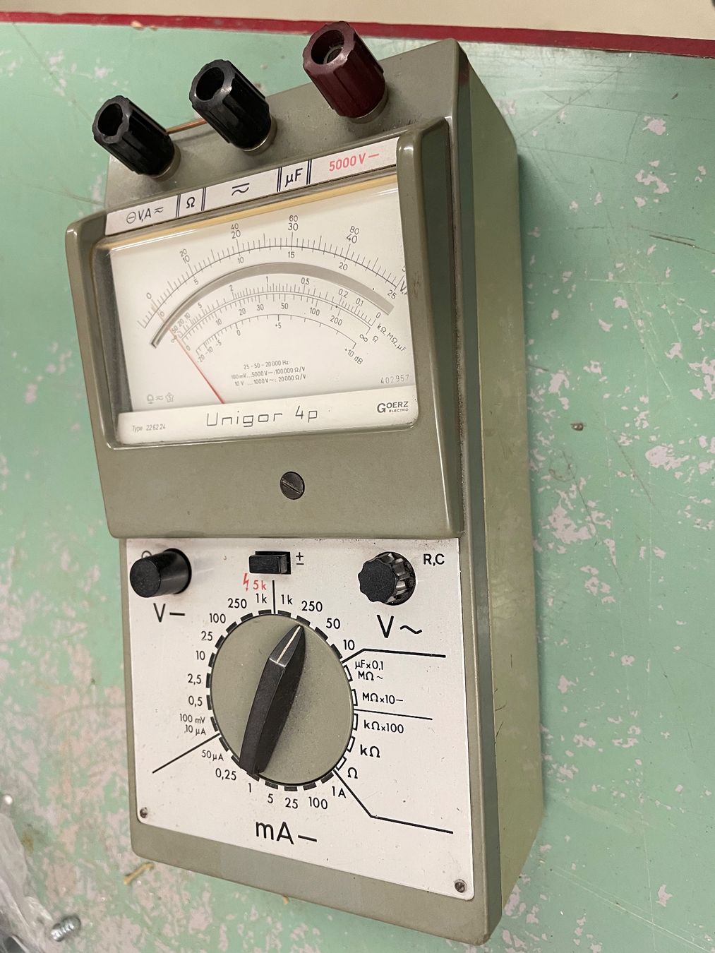 Misurare: Analog Messgerät ohne Kabel – Usato da Herbetswil venduto da adobe326 2