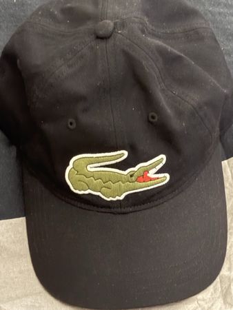 Lacoste Baseball Cap, Schwarz, Top Zustand, Sommerhit