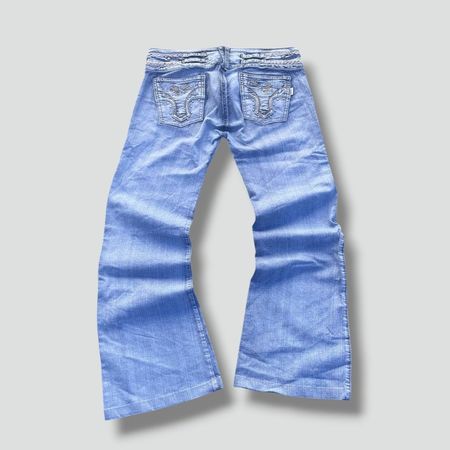 WOW Jeans Y2K bootcut low waist jeans vintage damenhose