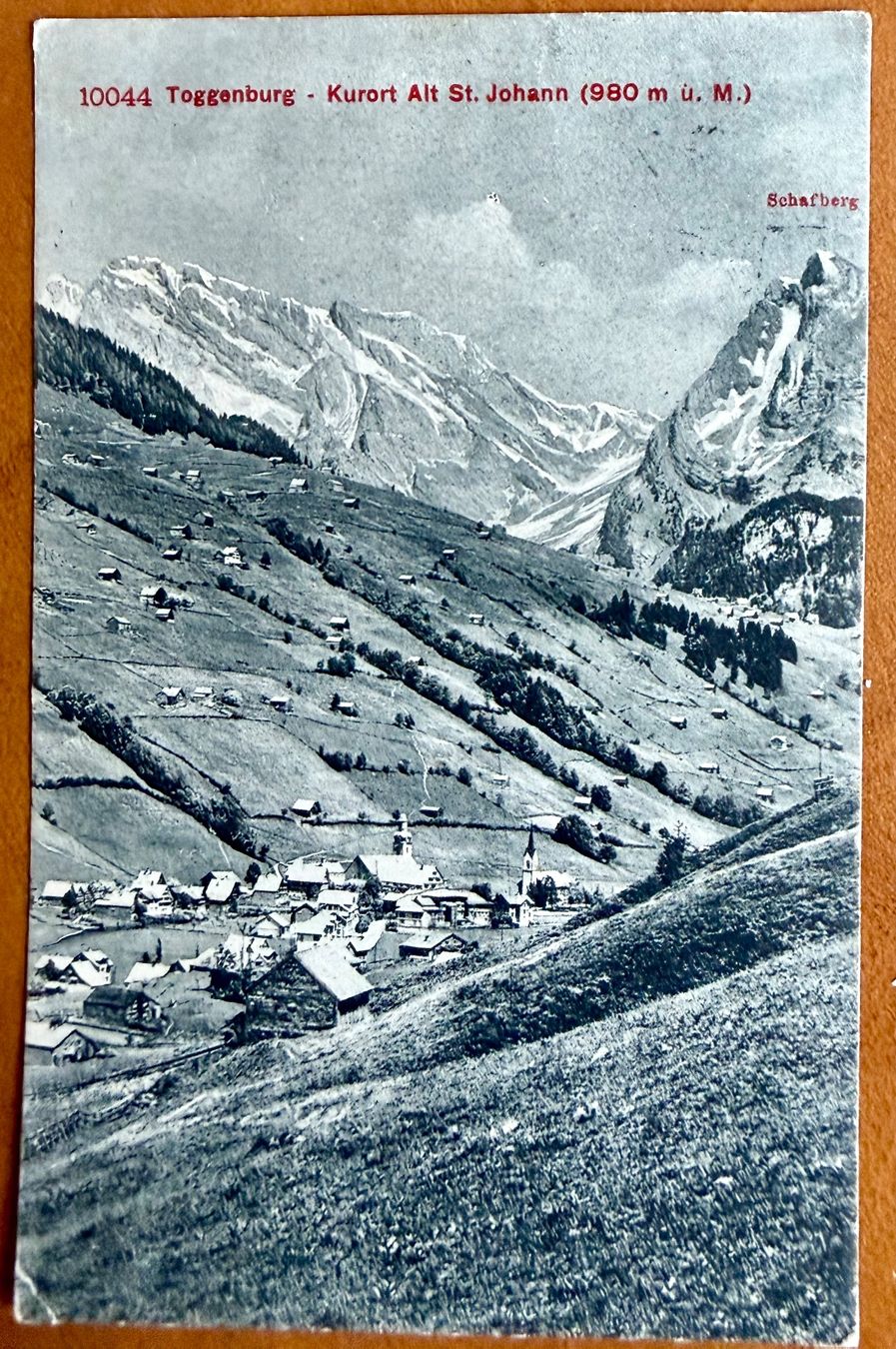 Cartoline postali: Alt St. Johann - Panorama 1918 – Usato da Lutry venduto da Ediego