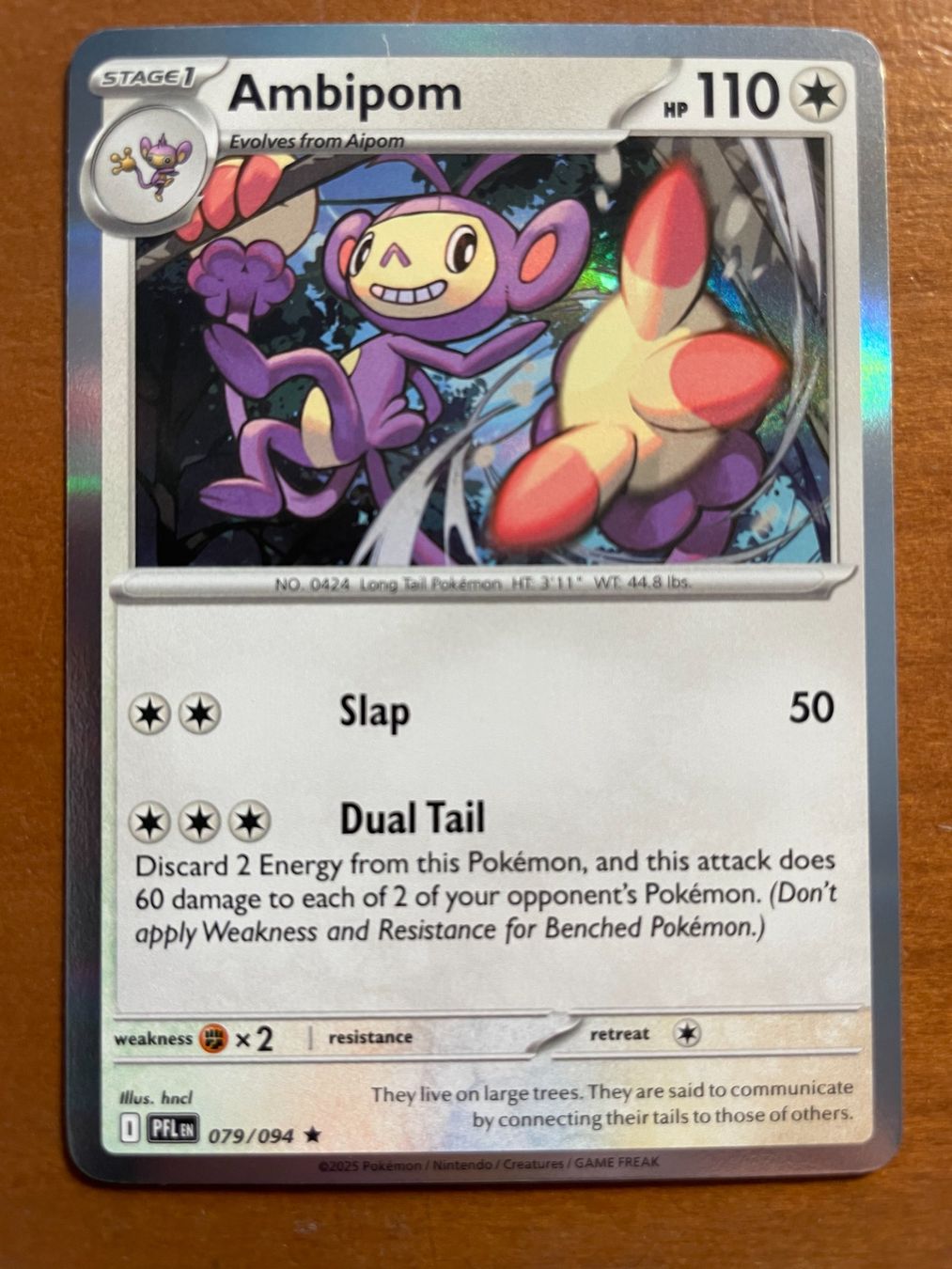 Pokémon Cartes à collectionner: Pokemon Ambipom Holo (Versand gratis) – Neuf (Voir description) à Chur par Angerson