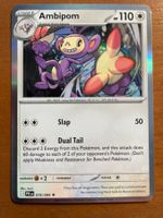 Pokemon Ambipom Holo (Versand gratis)
