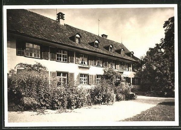 Cartoline postali: Neukirch an der Thur, Heim, datiert 1954 – Usato da Frauenfeld venduto da POML