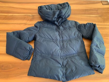 MANILA GRACE dunkelblaue Daunenjacke Grösse (IT42) 38 NWT