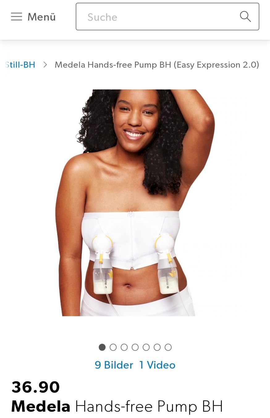 Medela Altra biancheria intima: Medela Hands-free Pump BH – Usato da Dübendorf venduto da phoebe013