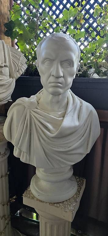 Sculture & Statue: Grosse Skulptur, Büste von Julius Caesar, Gartenfigur – Usato da Kaufdorf venduto da Nati-Nati