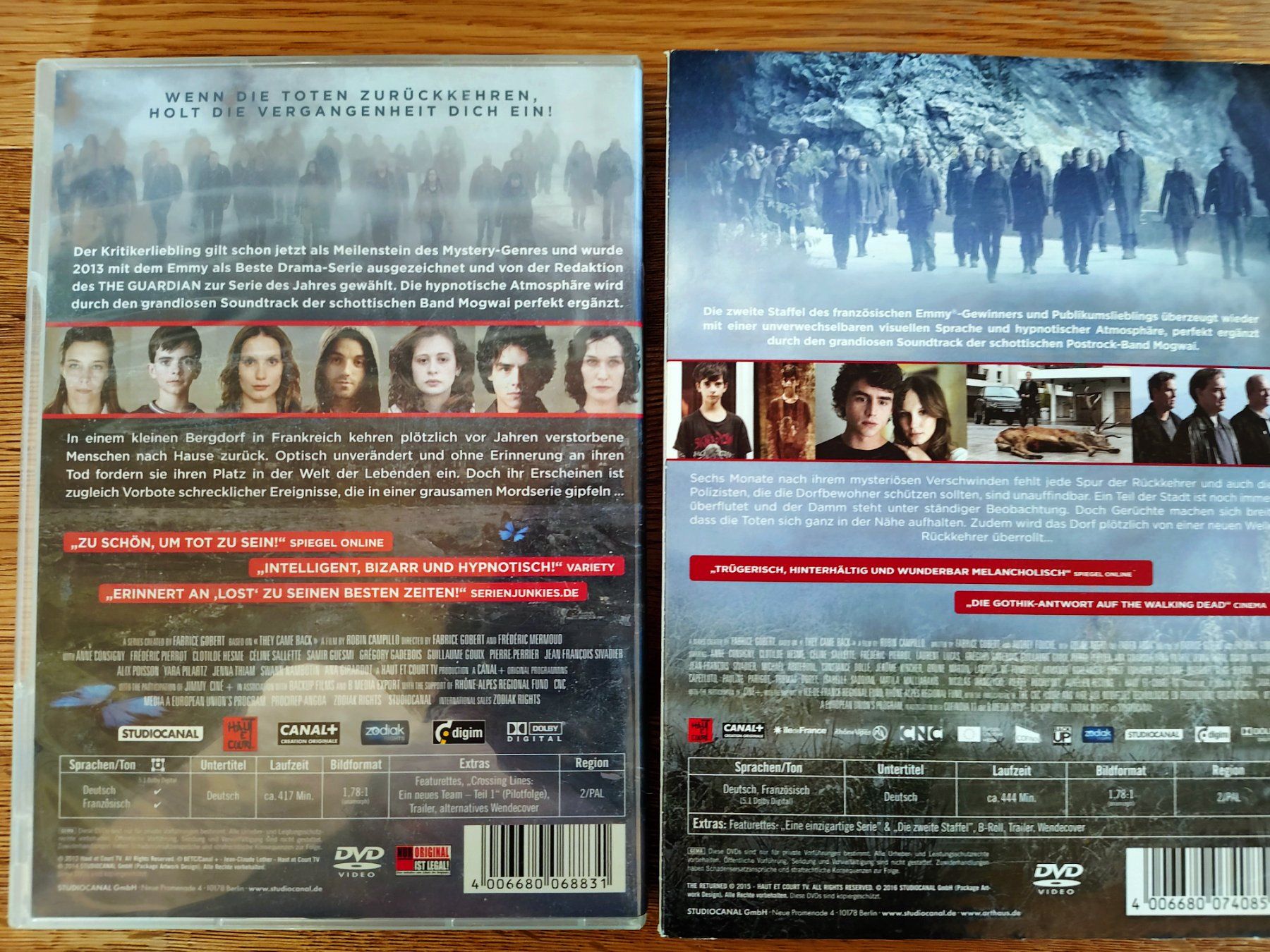 Tutti i DVDs: DVD: The Returned, komplette 1. & 2. Staffel – Usato da Zell ZH venduto da ChristinaE 1