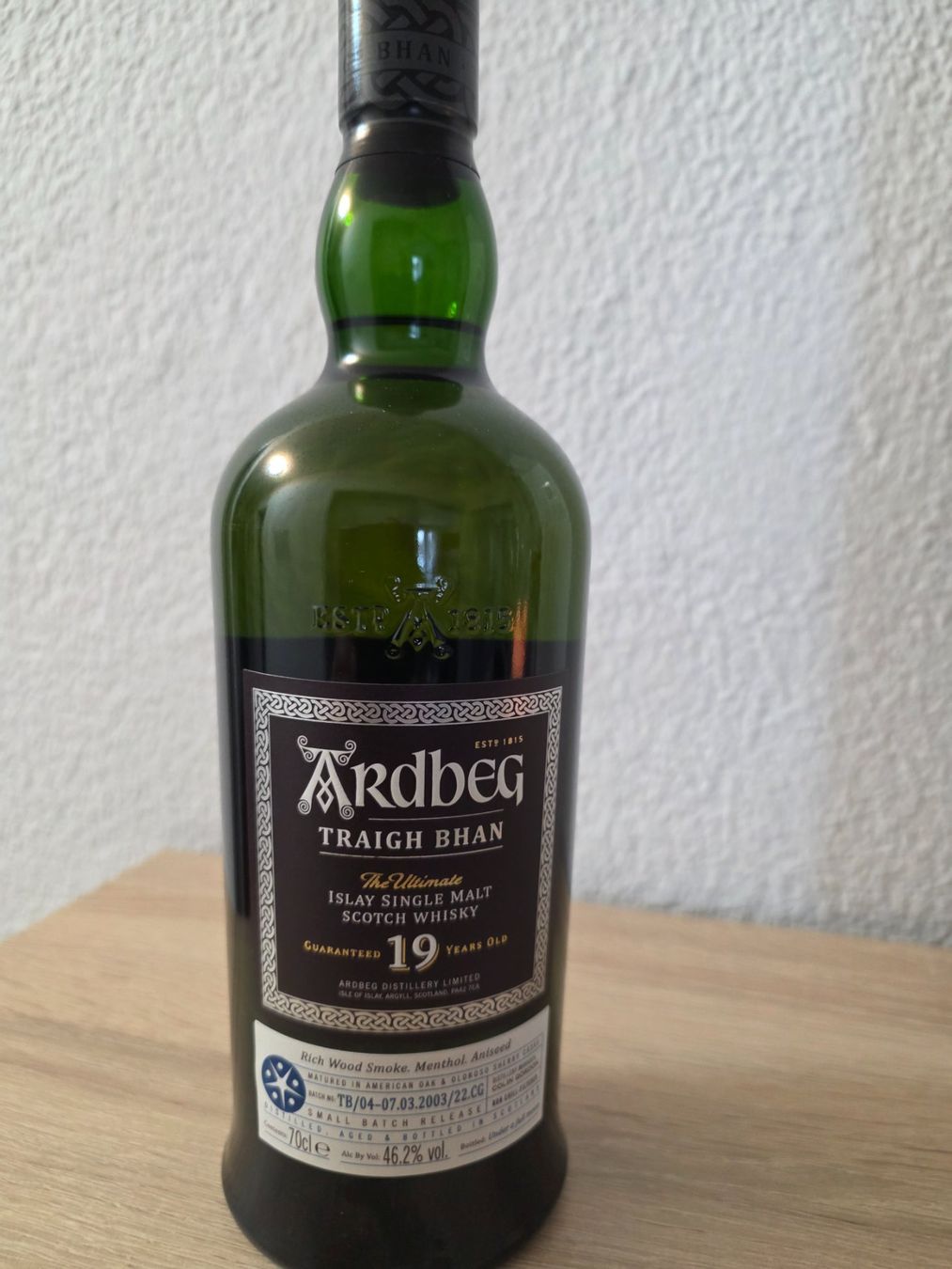 Bevande alcoliche: Ardbeg TRAIGH BHAN 19J – Nuovo e nell'imballaggio originale da Goldach venduto da Inlyner
