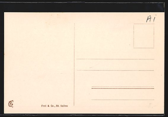 Cartoline postali: AK Appenzell, Ortspartie – Usato da Berlin venduto da bartko-reher 1