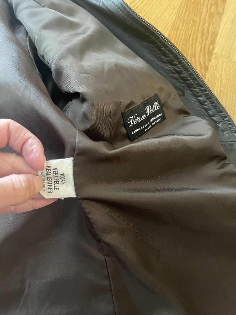 Vera Pelle Giacche: Lederjacke Vera Pelle, echtes Nappa -Leder, Gr. 38 – Usato da Rüschlikon venduto da leo_mwz2 7