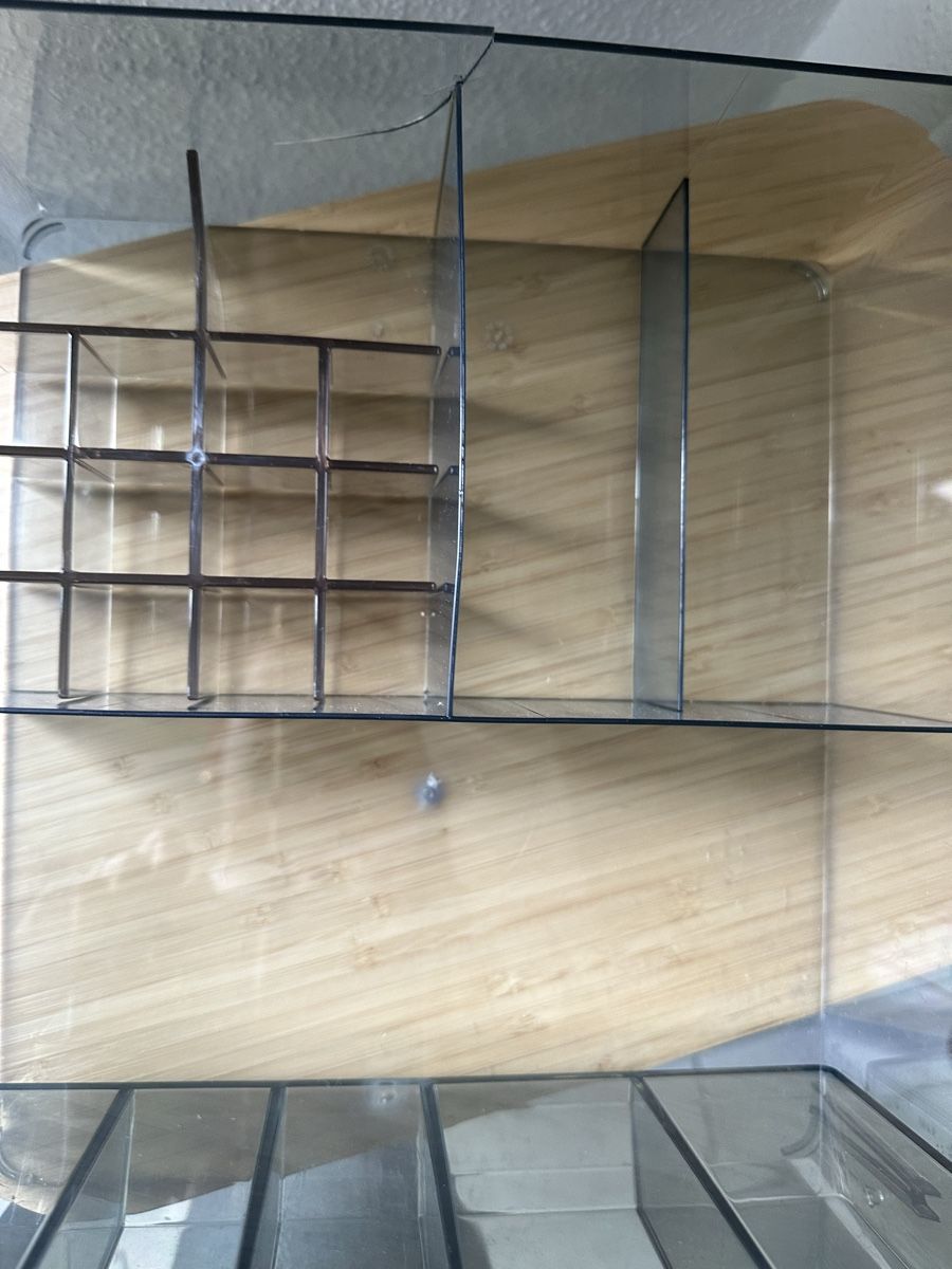 Make-up: Clear IKEA Desk Organizer Tray - Spring Office Declutter! – Usato da Zürich venduto da car_68nt 3