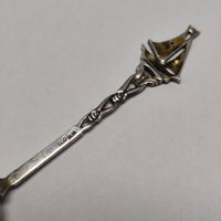 Silberlöffel 800 Villeneuve Léman – Vintage Souvenirlöffel