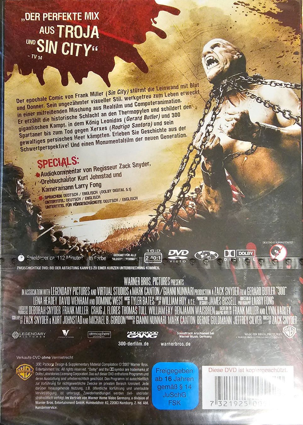 Tous les DVDs: 300 – Neuf avec emballage d'origine à Wahlen b. Laufen par Cg10 1