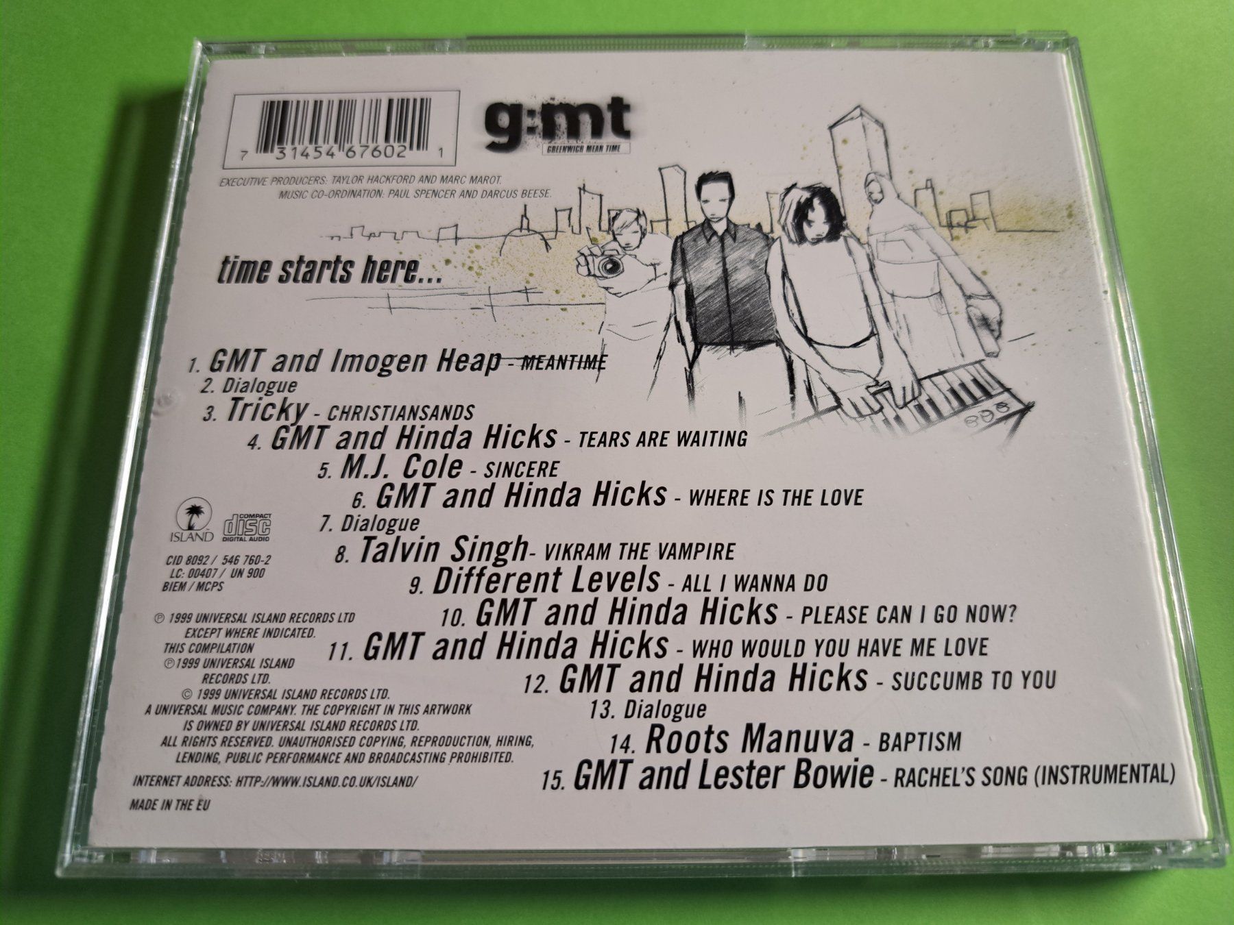 CDs: g:mt GREENWICH MEAN TIME - Soundtrack – Gebraucht aus Wichtrach von LuckyLuke69 1