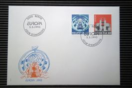 1993 FDC Europamarken