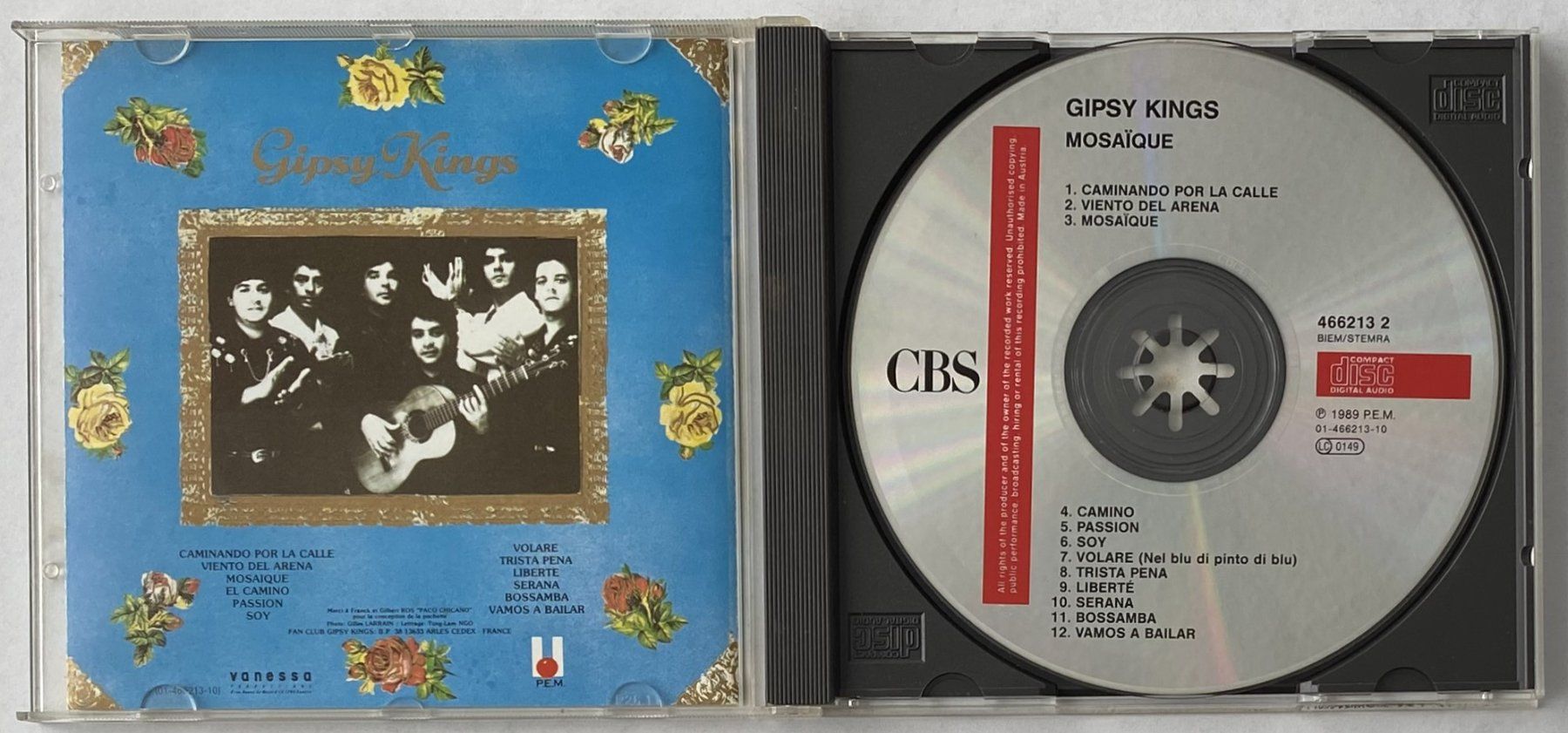CD: Gipsy Kings, Mosaique – Usato da Flums venduto da Asquillo 2